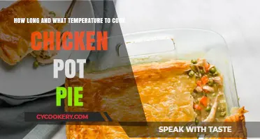 Perfect Chicken Pot Pie: Baking Time and Temperature