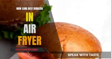 Air-Fryer Beef Burgers: The Perfect Timing Guide