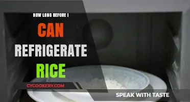 Quick Guide: Safely Refrigerating Cooked Rice After Cooking