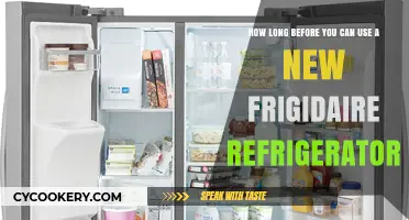 New Frigidaire Fridge Setup: When Can You Start Using It?
