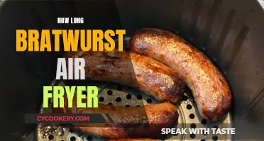 Air Frying Bratwurst: How Long Does It Take?