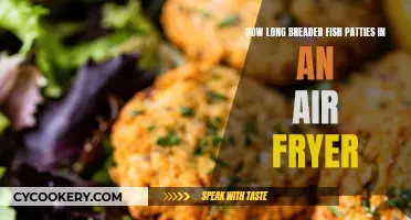 Air-Fryer Breaded Fish Patties: Cooking Time Perfection