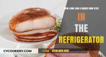 Refrigerated Baked Ham: Safe Storage Duration and Freshness Tips
