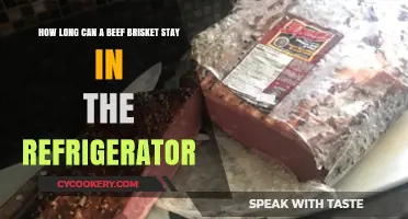 Beef Brisket Storage: How Long Can It Last in the Fridge?