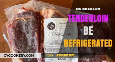 Refrigerating Beef Tenderloin: Safe Storage Time and Tips