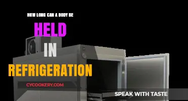 Refrigeration Duration: How Long Can a Body Be Preserved?