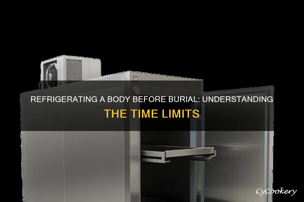 how long can a body be refrigerated before burial