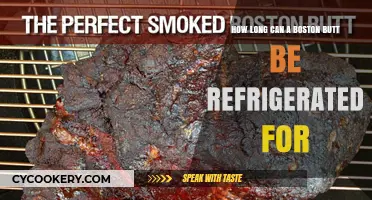 Refrigerating Boston Butt: Optimal Storage Time and Safety Tips