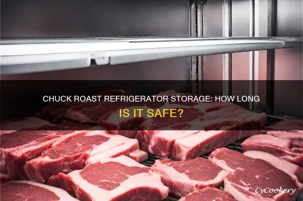 how long can a chuck roast stay in the refrigerator