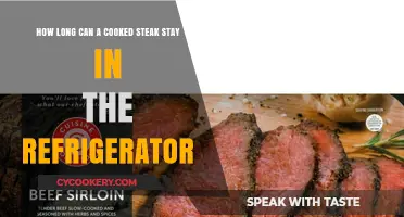 Refrigerated Cooked Steak: Safe Storage Duration and Tips