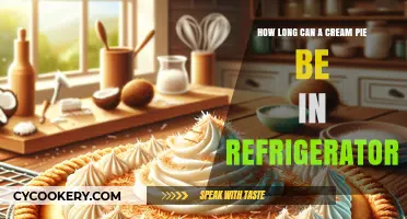 Cream Pie Storage: How Long Can It Last in the Fridge?