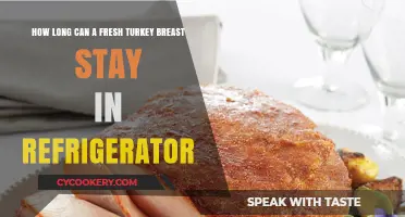 Fresh Turkey Breast: Refrigerator Storage Time and Safety Tips