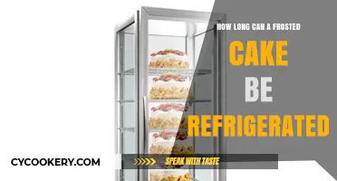 Refrigerating Frosted Cakes: Optimal Storage Time and Freshness Tips