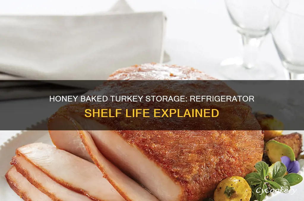 how long can a honey baked turkey stay in refrigerator