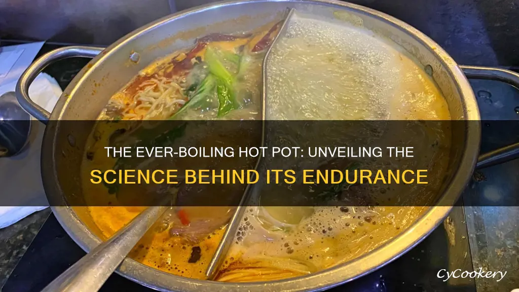 how long can a hot pot continue to boil