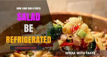 Refrigerating Pasta Salad: Safe Storage Duration and Freshness Tips