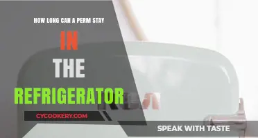 Perm Storage Guide: How Long Can It Stay Refrigerated?