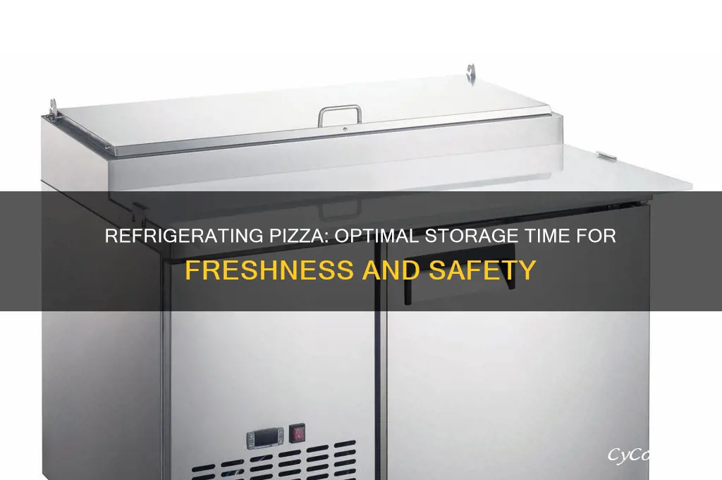 how long can a pizza be refrigerated