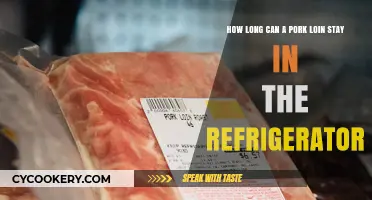 Pork Loin Storage: How Long Can It Last in the Fridge?