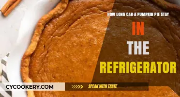 Refrigerated Pumpkin Pie: How Long Does It Stay Fresh?