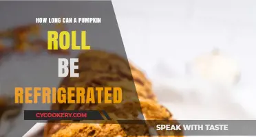 Refrigerating Pumpkin Roll: Optimal Storage Time and Freshness Tips