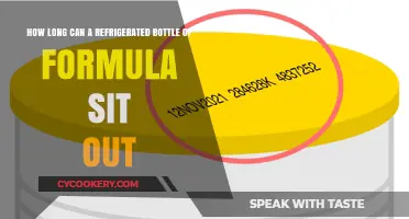 Refrigerated Baby Formula: Safe Sitting Out Time Limits Explained