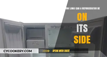 Can Your Fridge Lie Down? Safe Side Placement Duration Explained