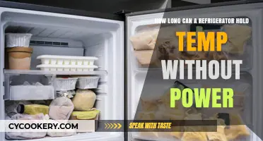 How Long Does a Refrigerator Stay Cold Without Power?
