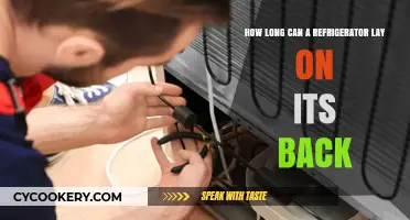 How Long Can a Refrigerator Lay on Its Back Safely?
