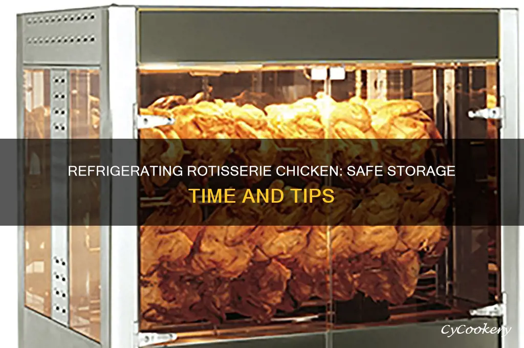 how long can a rotisserie chicken be refrigerated