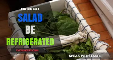 Refrigerating Salads: Optimal Storage Time for Freshness and Safety