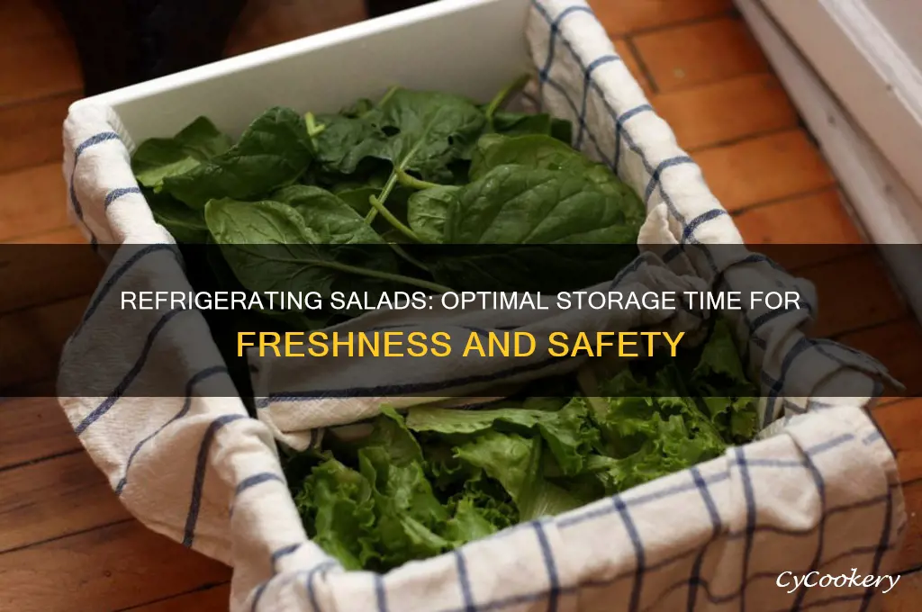 how long can a salad be refrigerated