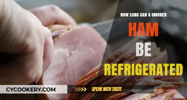 Refrigerating Smoked Ham: Optimal Storage Time and Safety Tips