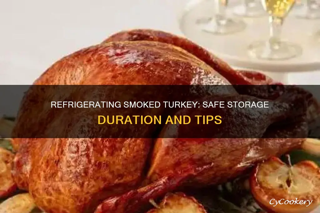 how long can a smoked turkey stay in the refrigerator