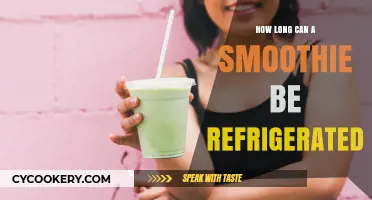 Refrigerated Smoothie Shelf Life: How Long Can You Store It?