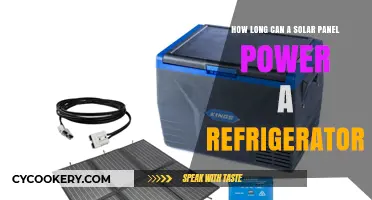 Solar Panel Power: How Long Can It Run Your Fridge?