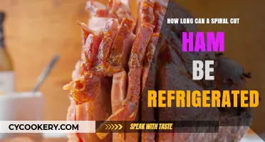 Refrigerating Spiral Cut Ham: Optimal Storage Time and Tips