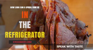 Spiral Ham Storage: How Long Can It Last in the Fridge?
