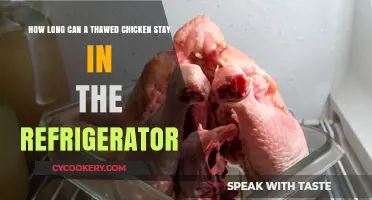 Thawed Chicken Shelf Life: Safe Refrigerator Storage Time Explained