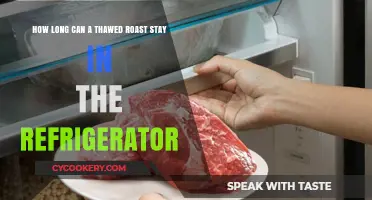 Thawed Roast Shelf Life: Refrigerator Storage Time Explained