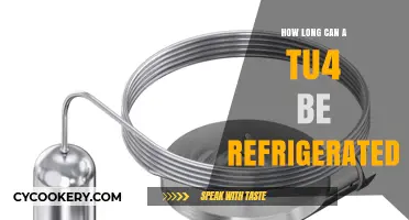 Refrigerating TU4: Optimal Storage Duration and Freshness Tips