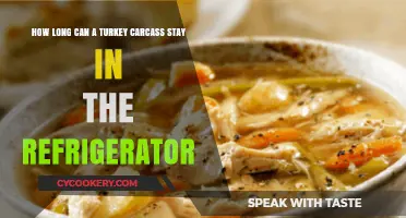 Turkey Carcass Storage: How Long Can It Stay Fresh in the Fridge?