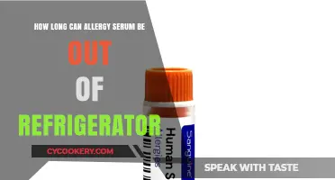 Allergy Serum Storage: How Long Can It Stay Unrefrigerated?