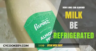Refrigerated Almond Milk: How Long Does It Stay Fresh?