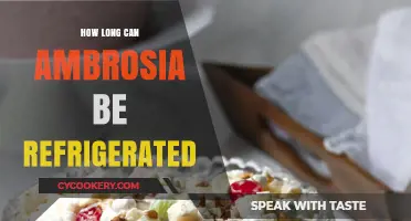Refrigerating Ambrosia: Optimal Storage Time and Freshness Tips