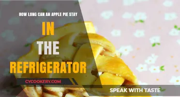 Apple Pie Storage: How Long Does It Last in the Fridge?