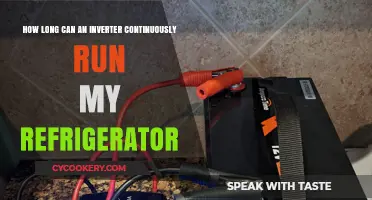 How Long Can an Inverter Power Your Fridge Continuously?
