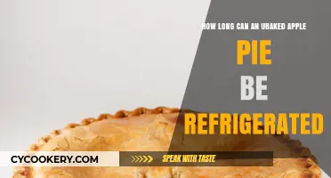 Refrigerating Unbaked Apple Pie: Shelf Life and Storage Tips