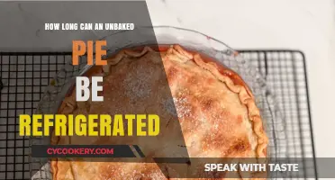 Refrigerating Unbaked Pies: Safe Storage Time and Tips