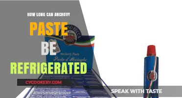 Anchovy Paste Refrigeration: How Long Can It Stay Fresh?